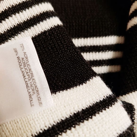 JONES STUDIO | LONG CLASSIC OPEN FRONT STRIPED CAR… - Picture 10 of 10